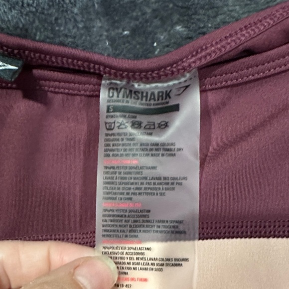 Gymshark- Women's Colorblock Long Sleeve Top - Picture 4 of 5